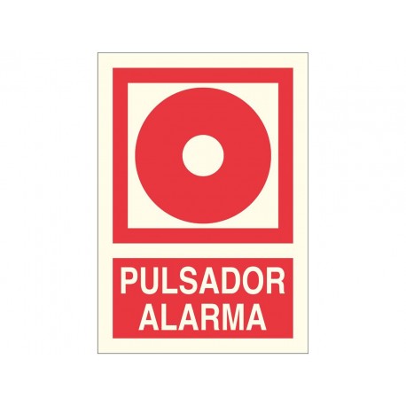 Señal pulsador de alarma - Extintores A2J